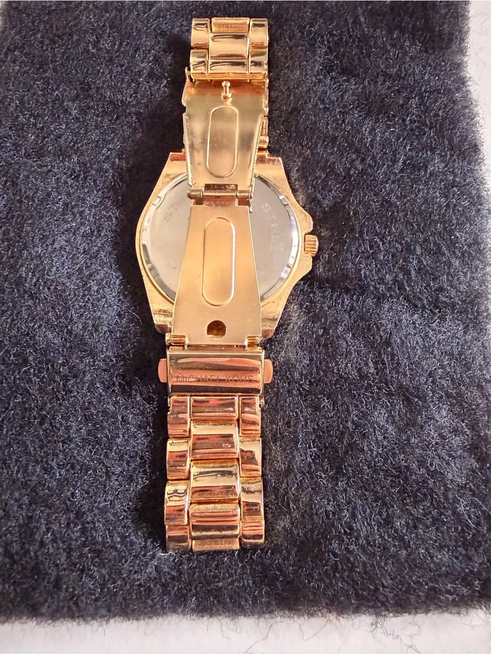 Michael Kors Women's Gold Tone Stainless Steel Bracelet Watch